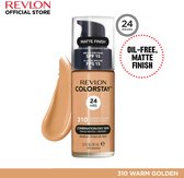 Revlon Colorstay Matte Finish Foundation - 310 Warm Golden (Combination/Oily Skin)