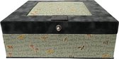 The Box For Tea Theesmaken Theedoos met Thee Cadeau - 9 vaks - Grijs