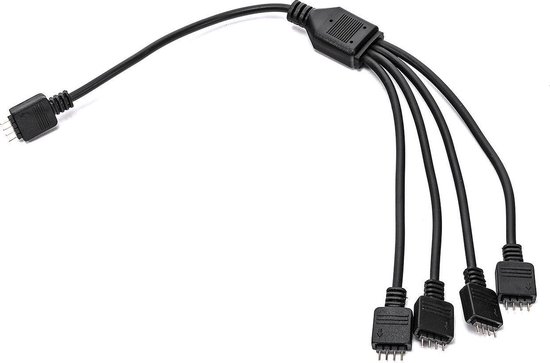 adaptateur RGB 1 vers 4 EKWB EK-RGB 4-Way Splitter Cable