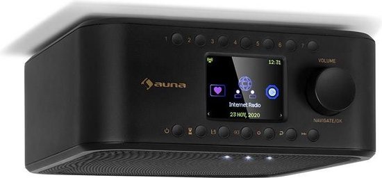 auna Sound Maître radio de cuisine sous-structure internet / DAB + / FM BT  AUX | bol