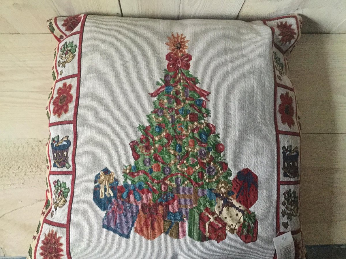 Kerstdecoratie Binnen Kerstmis Kussen Kussenovertrek 4st