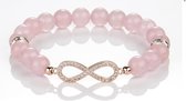 Kralen armband Rosegoud - Rose quartz natuursteen 21,5cm Galeara design Forever