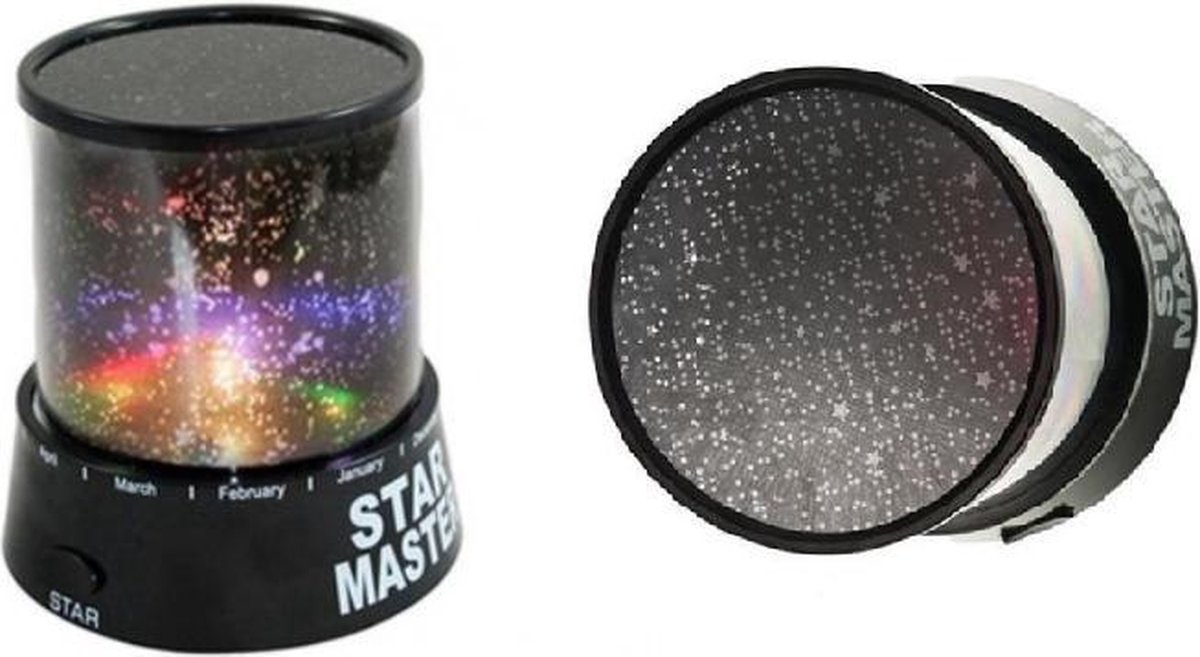 Starmaster - Sterrenhemel - Galaxy projector - Sterrenlamp - Projector - LED - Star projector - Nachtlamp – foto 6