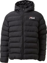 Fila Kartino Padded Winterjas Zwart Heren - Maat S