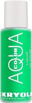 Kryolan Aquacolor Liquid UV-Color - Green