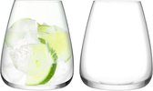 L.S.A. - Wine Culture Glas 590 ml Set van 2 Stuks - Glas - Transparant