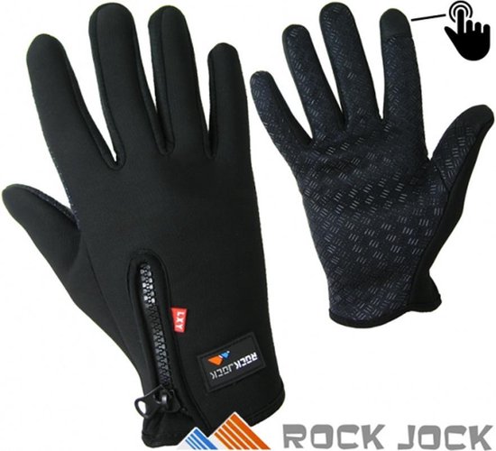 Flexibele Sport Outdoor Touchscreen Fleece gevoerde Handschoenen met Grip  voor heren... | bol.com