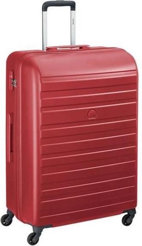 Delsey Peric 76cm Trolley Red | bol.com