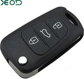 Autosleutelbehuizing - sleutelbehuizing auto - sleutel - Autosleutel - KIA & Hyundai 3 Knops