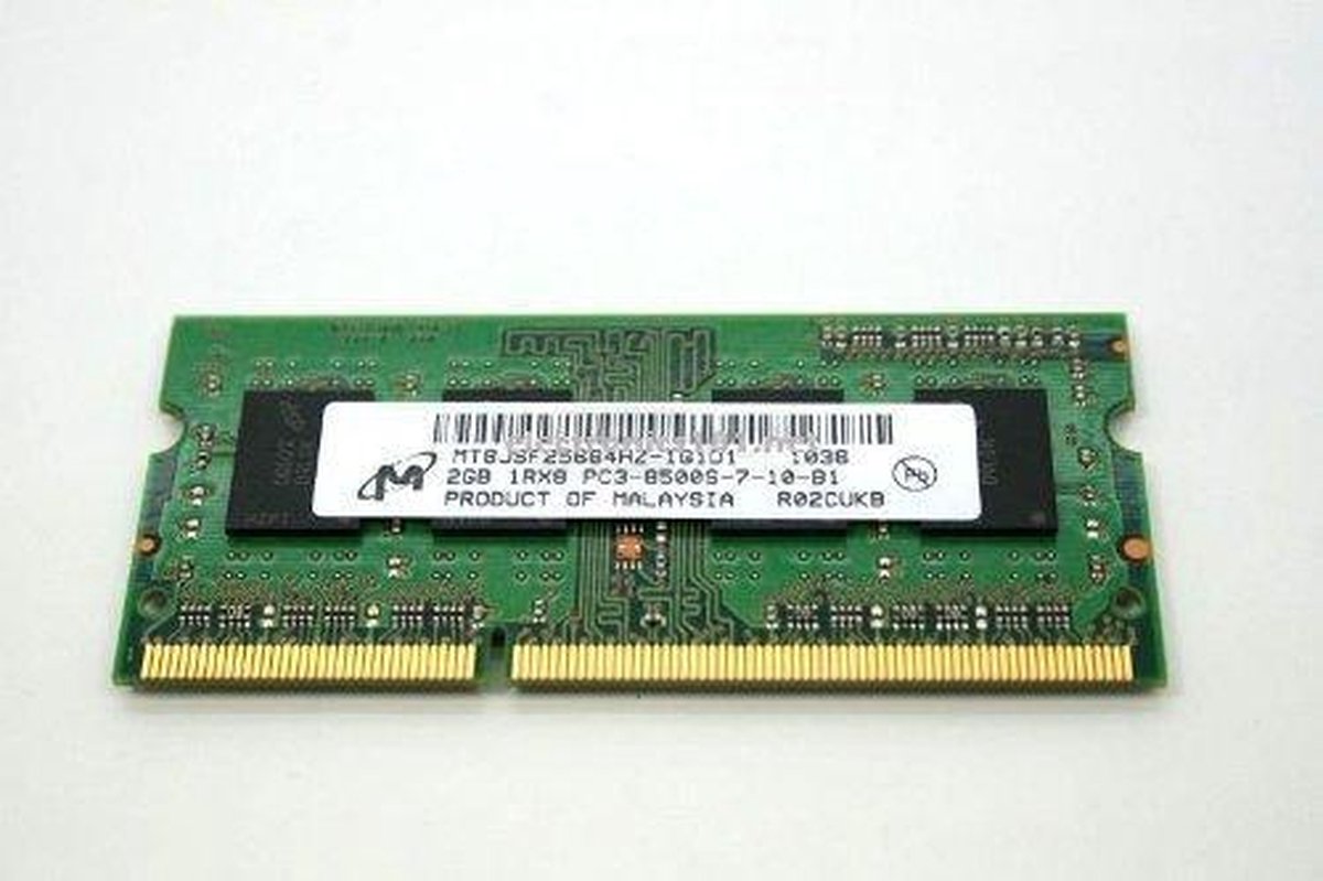 Micron 2GB - PC3-8500S - MT8JSF25664HZ-1G1D1
