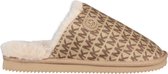 Michael Kors Janis Dames Sloffen - Beige Multi - Maat 36