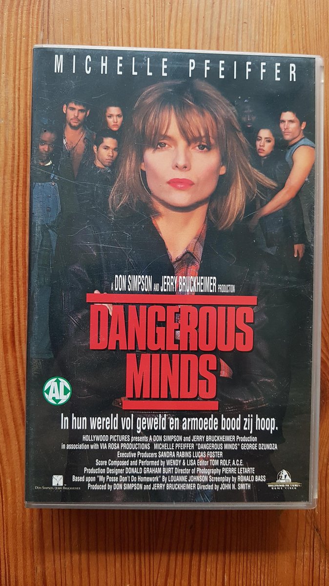 DANGEROUS MINDS - VHS