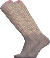 Uphillsport Paardrijsokken Winter Course Polyester Grijs Mt 31-34