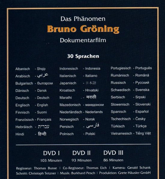 bruno gröning DVD Bruno Groning Das Phanomen Dokumentarfilm 3-DVD Set GERMAN