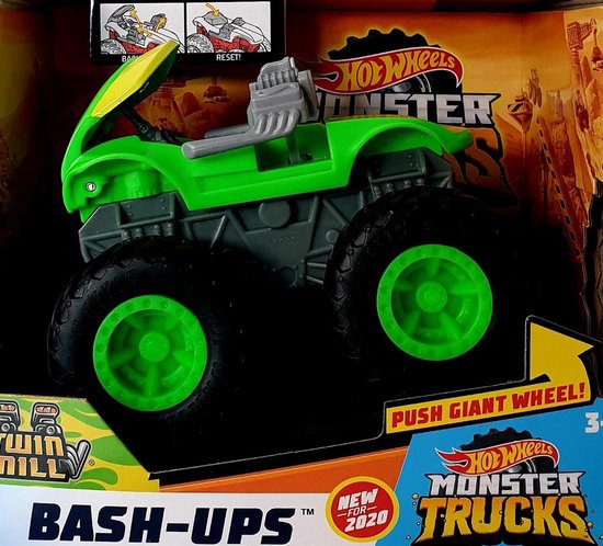 Hot Wheels Monster Trucks Bash Ups Twin Mill Vert Bol Com Hot Wheels Monster Trucks Bash Ups Twin Mill Vert Bol Com