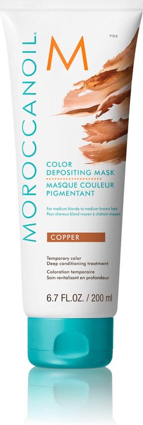 Foto: Moroccanoil color depositing mask copper haarmasker 200ml