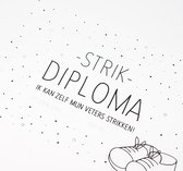 Strikdiploma - Kinderen - Diploma - Veterstrikdiploma - Veterstrikken