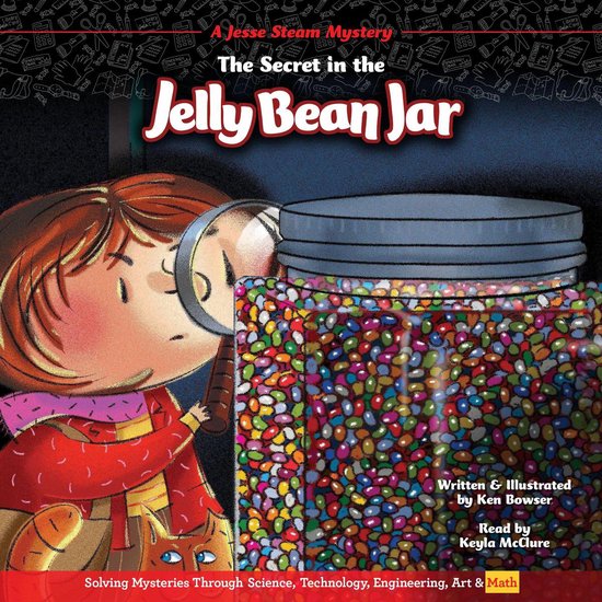 The Secret in the Jelly Bean jar - cover