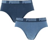 PUMA herenslips 2P blauw IV - XL