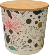 Wisewood Botanisch Bamboe Composiet Ronde Pot - Small Voorraaddoos