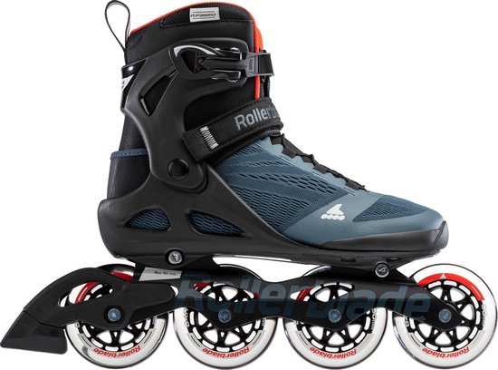 Rollerblade Inlineskates - Maat 42.5 - Mannen - donker blauw/zwart/oranje