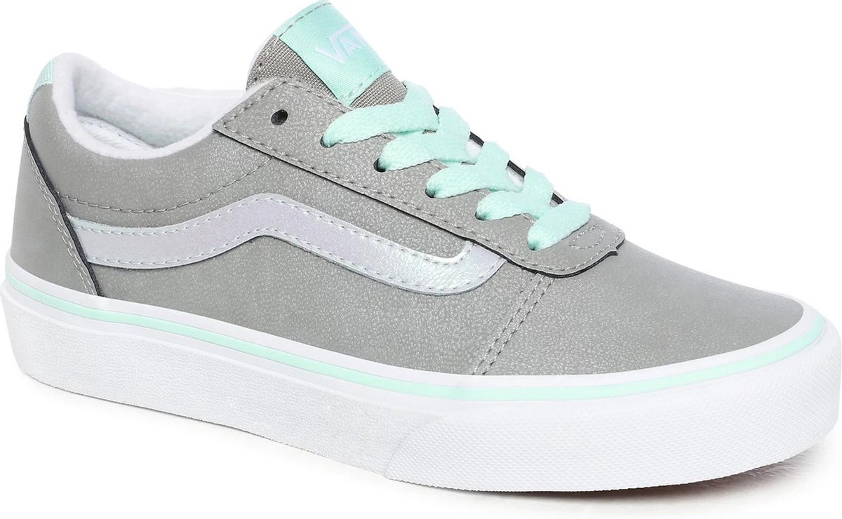 vans glitter zilver