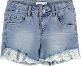 NAME IT KIDS NKFSALLI DNMBATIRAS 1497 SHORTS Meisjes Broek - Maat 140