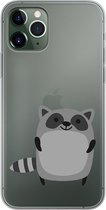 Apple iPhone 11 Pro  - Smart cover - Transparant - Wasbeer
