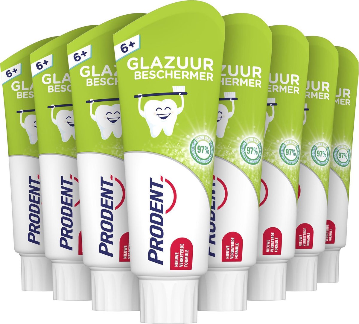 Bol.com Prodent Kids 6+ jaar Glazuurbeschermer Tandpasta - 12 x 75 ml - Voordeelverpakking aanbieding