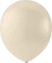 Ballonnen. off-white. d 23 cm. 10 stuk/ 1 doos