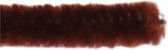 Chenilledraad. antiek rood. L: 30 cm. dikte 9 mm. 25 stuk/ 1 doos