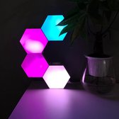 Leaf Panels|Hexagon - Light Led Panels - Verlichting- 6 Stuks - Smartphone App