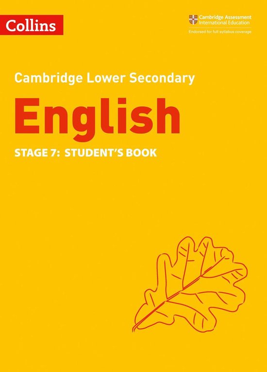 Collins Cambridge Lower Secondary English - Collins Cambridg ... - cover