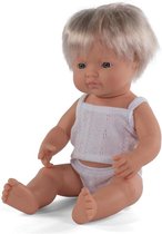 Miniland Babypop Europese Jongen 38cm