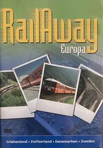 Rail away Europa Griekenland Zwitserland Denemarken Zweden