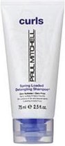 Paul Mitchell Curls Spring Loaded Frizz-Fighting Shampoo-75 -  vrouwen - Voor Krullend haar - 75 ml -  vrouwen - Voor Krullend haar