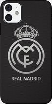 Coque souple Real Madrid pour iPhone 12 (Pro) noire