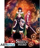 ABYstyle The Shield Hero Naofumi and Raphtalia  Poster - 38x52cm