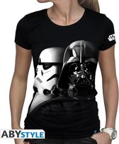 STAR WARS - Tshirt Vador-Troopers woman SS black*