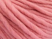 Dikke wol breien met breinaalden dikte 10 – 12 mm. – breiwol kopen kleur roze garen pakket 4 bollen van 100gram – Australische wol 100% knitting yarn