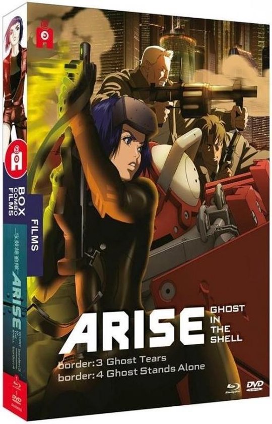 Ghost in the Shell : Arise Films 3 & 4 Edition Combo Blu-Ray + DVD