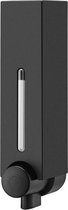 Zeepdispenser, zwart, 1 kamer, wandmontage, 1x250ml - hangend - wandmontage