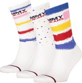 TOMMY JEANS Sokken 3P PAINT GIFTBOX - Maat 43-46