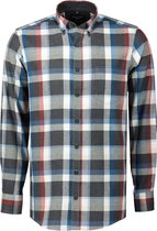 Casa Moda Overhemd - Regular Fit - Grijs - 4XL Grote Maten