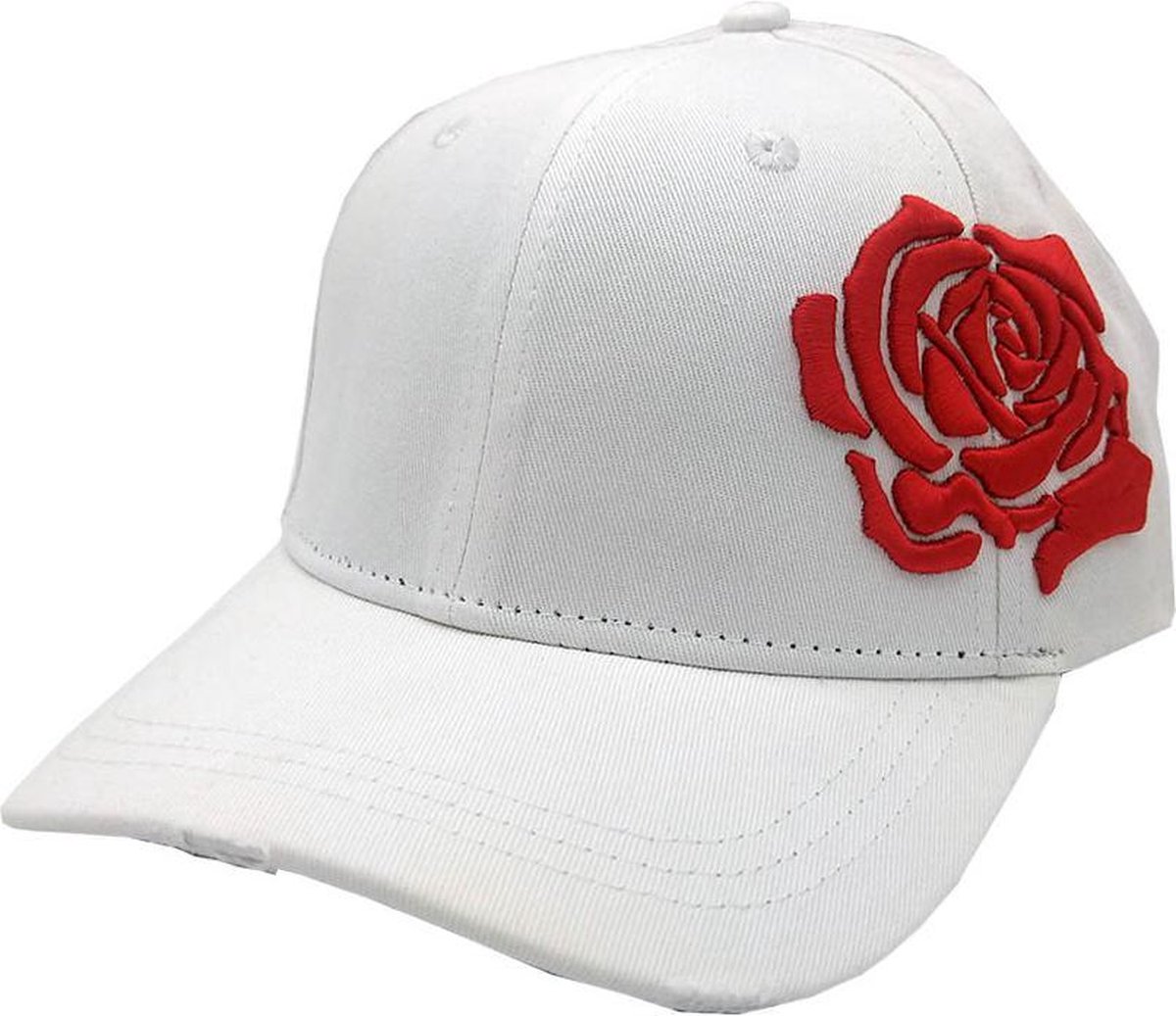 Lauren Rose 3D Rode Roos Fashion Fit Strapback Pet Inked Collection