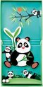 Afbeelding van het spelletje Scratch Magneetspel 2-in-1 Panda 15,5 Cm Staal Groen 15-delig