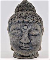 Boeddha 20x20 H 35 cm handgemaakt van keramiek