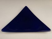Dudson assiette triangle - triangle - assiette plate - bleu violet - 27 cm - set 4 pièces