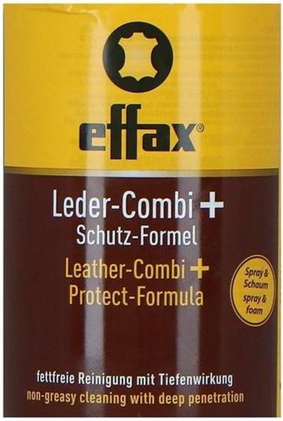 RelaxPets - Effax - Leer Combi - Reinigingsspray - Krachtige Reiniger - Leerzeep - Leer Reiniger - 500 ml - Effol-Effax