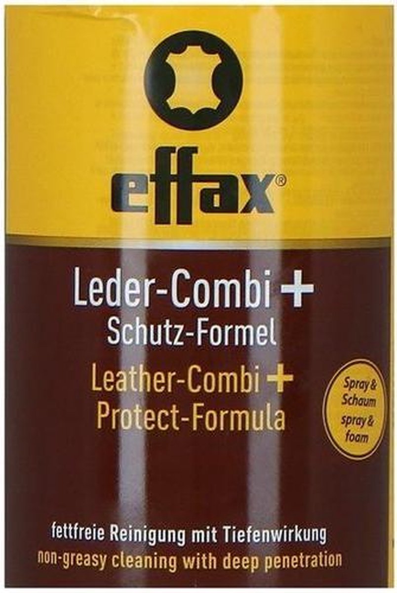 RelaxPets - Effax - Leer Combi - Reinigingsspray - Krachtige Reiniger - Leerzeep - Leer Reiniger - 500 ml